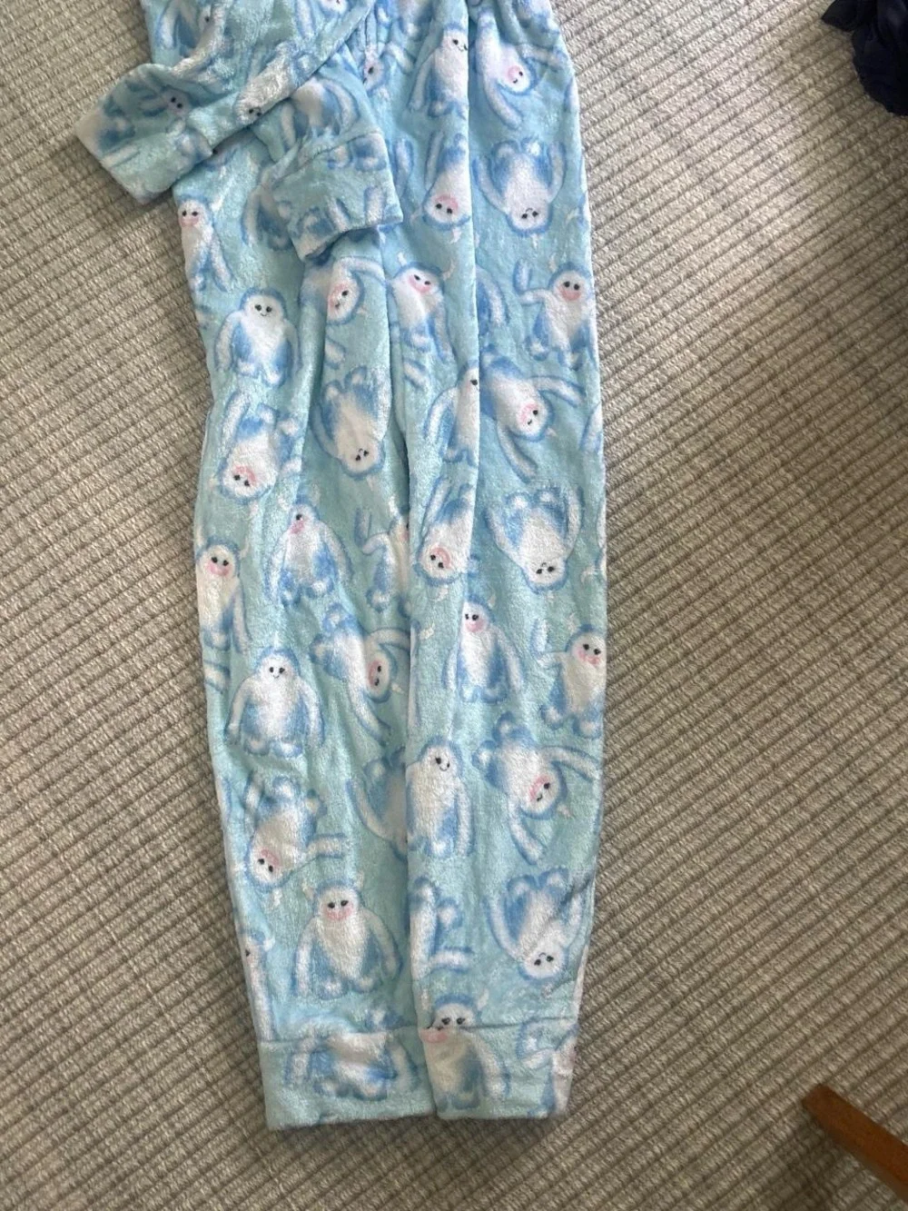 Justice Light Blue Yeti Onesie